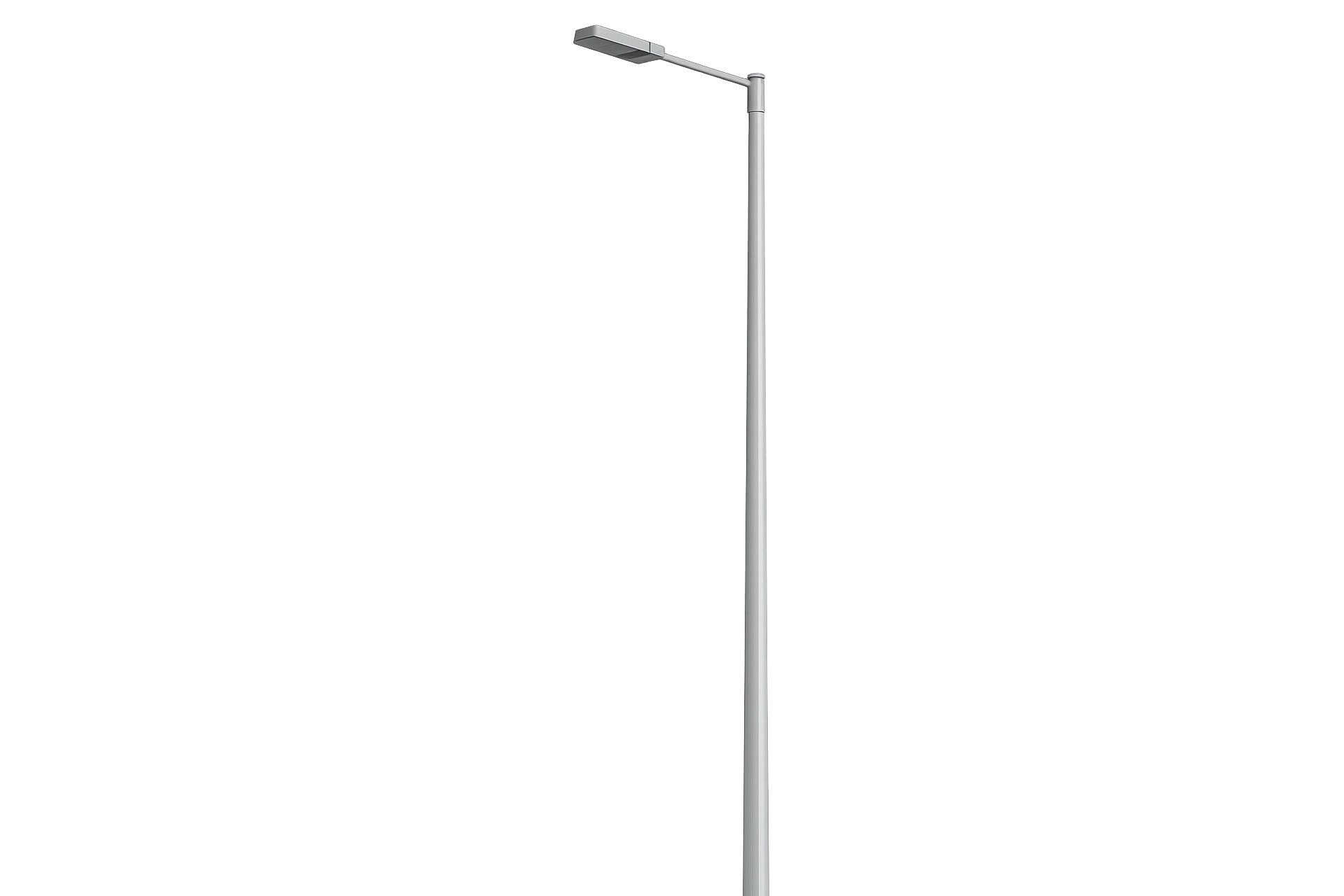 Tapered conical street light pole engineered for modern urban lighting